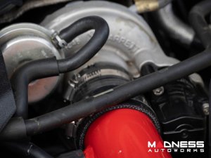 FIAT 124 Performance Air Intake System - MAXFlow - MADNESS - Red Powdercoated Finish